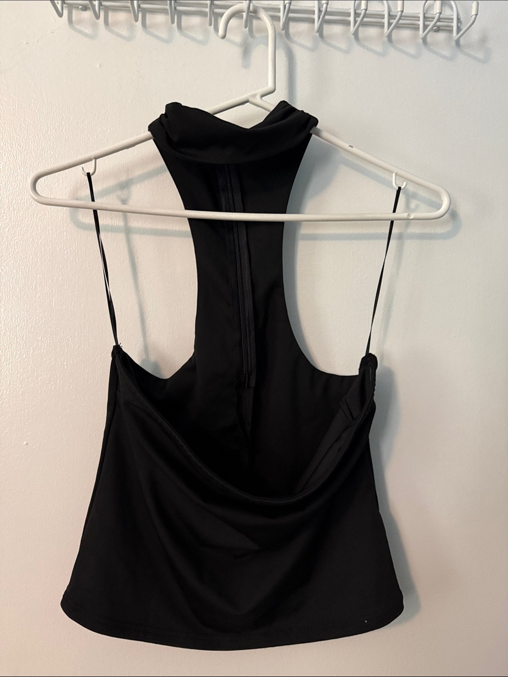 Edikted Black Strapless "Choker" Neck Crop Top